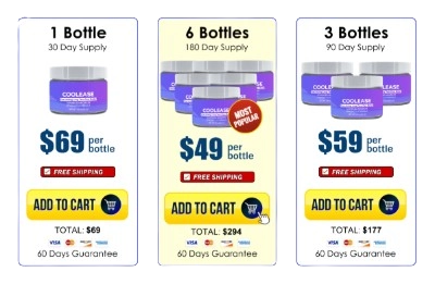 CoolEase Price Details